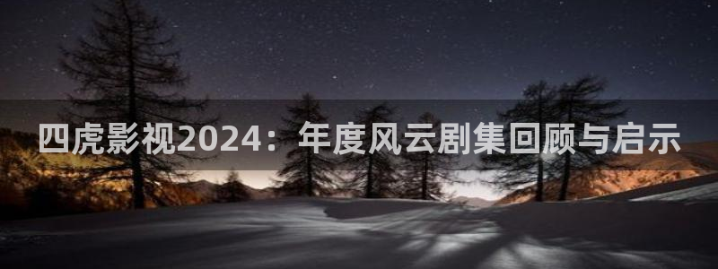 后宫露营动漫樱花在线观：四虎影视2024：年度风云剧集回顾与启示